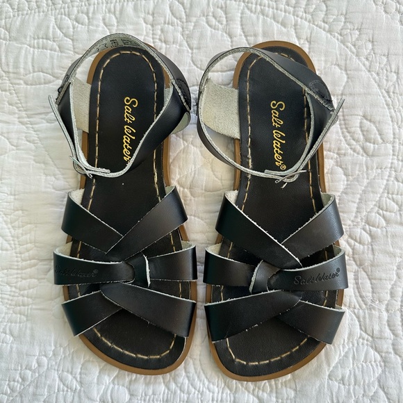 Salt Water Original Sandals, Black - NWOT - Picture 1 of 4